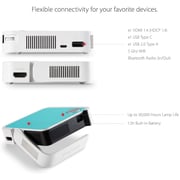 ViewSonic M1 mini Plus Smart LED Pocket Cinema Projector with Wi-Fi & Bluetooth, Screen Mirroring, Embedded JBL Speakers, USB Type C, Automatic Vertical Keystone, Built-in Battery and 1080p Support (M1MINIPLUS) ViewSonic M1 mini Plus Smart LED Pocket Cinema Projector with Wi-Fi & Bluetooth, Screen Mirroring, Embedded JBL Speakers, USB Type C, Automatic Vertical Keystone, Built-in Battery and 1080p Support (M1MINIPLUS)