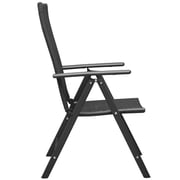 Vidaxl Stackable Garden Chairs 2 Pcs Poly Rattan Black Vidaxl Stackable Garden Chairs 2 Pcs Poly Rattan Black