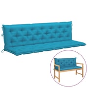 Vidaxl Cushion For Swing Chair Light Blue 200 Cm Fabric Vidaxl Cushion For Swing Chair Light Blue 200 Cm Fabric