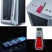 Daseen (2021) Gaming Desktop - 11th Gen / Intel Core i5-11400 / 8GB RAM / 500GB SSD / 12GB NVIDIA GeForce RTX 3060 Graphics / Windows 10 / Black - [KW022-10-8GB]