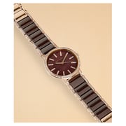 Anne Klein Brown Ceramic Women AK3306BNRG