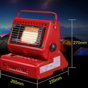Al Saqer-portable Butane Gas Tent Heater With Camping Stove. Al Saqer-portable Butane Gas Tent Heater With Camping Stove.