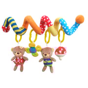 Buy MOON Spiral Activity hanging animal toys for Cot Pram and Car seat Bears 0 months above