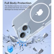 Choetech Magnetic Phone Case Transparent iPhone 14 Choetech Magnetic Phone Case Transparent iPhone 14