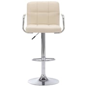 Vidaxl Bar Stools 2 Pcs Cream Fabric Vidaxl Bar Stools 2 Pcs Cream Fabric
