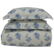 AIWA AI-816-4/180TC Single Comforter Set 160x240cm Polycotton Print Blue/White