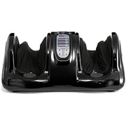 ULTIMAX Electric Foot Massager Ankle Calf Kneading Rolling Machine Circulation Shiatsu Massage Fitness Pain Relief Tool Leg & Foot Massager Shiatsu Kneading Roller Vibrator Machine Reflexology- Black ULTIMAX Electric Foot Massager Ankle Calf Kneading Rolling Machine Circulation Shiatsu Massage Fitness Pain Relief Tool Leg & Foot Massager Shiatsu Kneading Roller Vibrator Machine Reflexology- Black