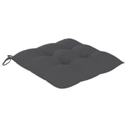 Vidaxl Chair Cushions 2 Pcs Anthracite 50x50x7 Cm Fabric Vidaxl Chair Cushions 2 Pcs Anthracite 50x50x7 Cm Fabric