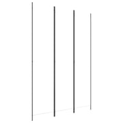 vidaXL 3-Panel Room Divider White 150x220 cm Fabric vidaXL 3-Panel Room Divider White 150x220 cm Fabric