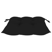 Vidaxl Chair Cushions 2 Pcs Black 50x50x7 Cm Fabric Vidaxl Chair Cushions 2 Pcs Black 50x50x7 Cm Fabric