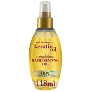 OGX Hair Oil Anti-Breakage + Keratin Oil Rapid Reviving Spray 118ml