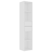 Vidaxl Book Cabinet White 36x30x171 Cm Engineered Wood Vidaxl Book Cabinet White 36x30x171 Cm Engineered Wood