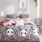 DealsForLess Single Panda Duvet Cover Set