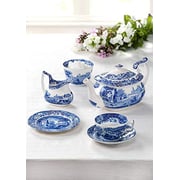 Spode Blue Italian Oval Rim Dish (12.5 Inch X 8.75 Inch)- Fine Porcelain Spode Blue Italian Oval Rim Dish (12.5 Inch X 8.75 Inch)- Fine Porcelain