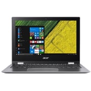 Acer Spin 1 SP111-34N-C67E NX.H67EM.004 2 in 1 Laptop - Celeron N4000 2.60GHz 4GB 64GB Windows 10 Home 11.6inch FHD Grey English/Arabic Keyboard Acer Spin 1 SP111-34N-C67E NX.H67EM.004 2 in 1 Laptop - Celeron N4000 2.60GHz 4GB 64GB Windows 10 Home 11.6inch FHD Grey English/Arabic Keyboard