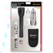 Maglite Ml50lx 2-cell Led Flashlight And Gerber Mp600 Multi-tool Kit