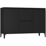 Vidaxl Sideboard Black 104x35x70 Cm Chipboard Vidaxl Sideboard Black 104x35x70 Cm Chipboard