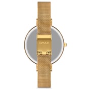 Omax Glamour Series Gold Mesh Analog Watch For Women GMA01G61Y Omax Glamour Series Gold Mesh Analog Watch For Women GMA01G61Y