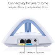 Asus LYRA Trio AC1750 Whole-Home Hub Mesh Wi-Fi System 3Pack Asus LYRA Trio AC1750 Whole-Home Hub Mesh Wi-Fi System 3Pack