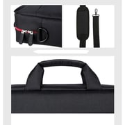 Goldfinch Portable One Shoulder Handheld Zipper Laptop Bag 15.4inch Black Goldfinch Portable One Shoulder Handheld Zipper Laptop Bag 15.4inch Black