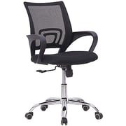 Mahmayi Sleekline 6901 Task Office Chair, Adjustment Height - Castor Wheel Chair - Black