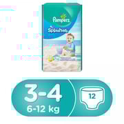 Pampers Splashers Swimming Pants, Size 3-4, 6-12 kg, Carry Pack, 12 Count Pampers Splashers Swimming Pants, Size 3-4, 6-12 kg, Carry Pack, 12 Count