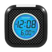 Sharp Pillow Personal Alarm Clock - Wake To Vibration Or Beep! - Use On Nightstand Or Under Pillow! - Great For Travel Or Home Use - Battery Operated - Black Sharp Pillow Personal Alarm Clock - Wake To Vibration Or Beep! - Use On Nightstand Or Under Pillow! - Great For Travel Or Home Use - Battery Operated - Black