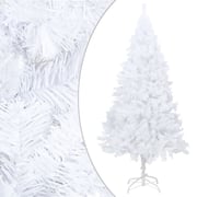 vidaXL Artificial Christmas Tree with Thick Branches White 210 cm PVC vidaXL Artificial Christmas Tree with Thick Branches White 210 cm PVC