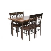 Pan Emirates Spenio Dining Set (1+4) Brown Pan Emirates Spenio Dining Set (1+4) Brown