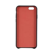 Cygnett Urban-Wrap PU Wrap Snap on Case [Full Protection] Slimline Design [360 Edge Protection] - Compatible with iPhone 6s Plus & 6 Plus - Polyurethane Leather - Grey/Red Interior