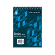 Classmate Executive Spiral Note Book 178 X 229, 56-gsm Single Line 140 Pages, Pack Of 10
