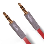 Trands 3.5mm Aux Audio Cable 1m Red