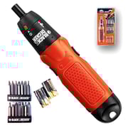 Black and Decker 19pcs Screwdriver Blister + KC9006 Black and Decker 19pcs Screwdriver Blister + KC9006