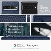 Spigen Liquid Air designed for Google Pixel 7 PRO case cover - Navy Blue Spigen Liquid Air designed for Google Pixel 7 PRO case cover - Navy Blue
