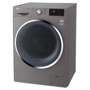 LG 8KG Washing Machine Silver F4J5TNP7S, 6 Motion Direct Drive, Add Item, Smart Diagnosis LG 8KG Washing Machine Silver F4J5TNP7S, 6 Motion Direct Drive, Add Item, Smart Diagnosis