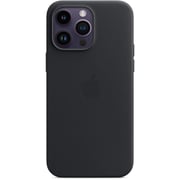 Apple iPhone 14 Pro Max Leather Case Midnight with MagSafe Apple iPhone 14 Pro Max Leather Case Midnight with MagSafe