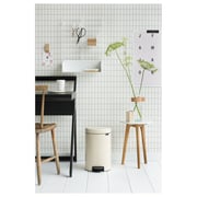 Brabantia Pedal Bin NewIcon 12Litre Almond