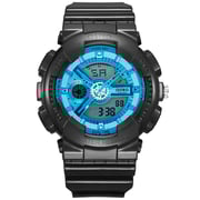 Astro Men's Analog-digital Blue Dial Watch - A22207-ppbl Astro Men's Analog-digital Blue Dial Watch - A22207-ppbl