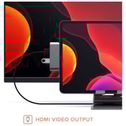 Satechi ST-TCMPHM Aluminum Type-C Mobile Pro Hub Adapter with USB-C PD Charging 4K HDMI USB 3.0 & 3.5mm Headphone Jack Space Grey Satechi ST-TCMPHM Aluminum Type-C Mobile Pro Hub Adapter with USB-C PD Charging 4K HDMI USB 3.0 & 3.5mm Headphone Jack Space Grey