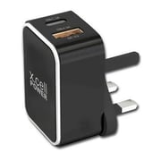 Xcell HC-226 Fast Wall Charger With 3in1 Cable Black Xcell HC-226 Fast Wall Charger With 3in1 Cable Black
