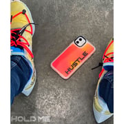 Yalox Hustle Print Case Neon Orange Yellow iPhone 11