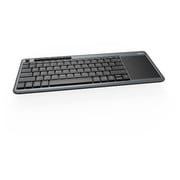 Rapoo Wireless Multimedia TouchPad Keyboard Grey K2600 Rapoo Wireless Multimedia TouchPad Keyboard Grey K2600
