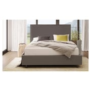 Wilmut Full Size Upholstered Bed Queen with Mattress Grey Wilmut Full Size Upholstered Bed Queen with Mattress Grey