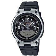 Casio Black Silicon Men Watch AW-80-1A2VDF Casio Black Silicon Men Watch AW-80-1A2VDF