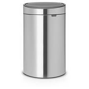 Brabantia 114809 Touch Bin 40L Matt Steel Fingerprint proof