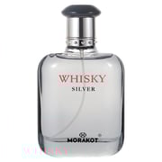 MORAKOT Whisky Silver Eau De Toilette For Men 100ml Pack Of 2pcs