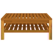 Vidaxl 3 Piece Garden Lounge Set With Cream White Cushions Acacia Wood Vidaxl 3 Piece Garden Lounge Set With Cream White Cushions Acacia Wood
