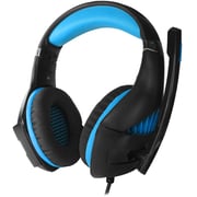 Crown CMGH 2001 Wired Over Ear Gaming Headset Blue