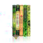 Hem Incense Forest Cedar Pine Rain Forest First Rain 5 X 20, 100 Sticks Hem Incense Forest Cedar Pine Rain Forest First Rain 5 X 20, 100 Sticks