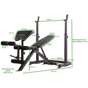 Tunturi WB50 MID Width Weight Bench Tunturi WB50 MID Width Weight Bench